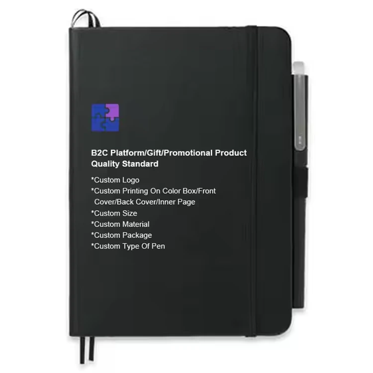 PU kožený notebook